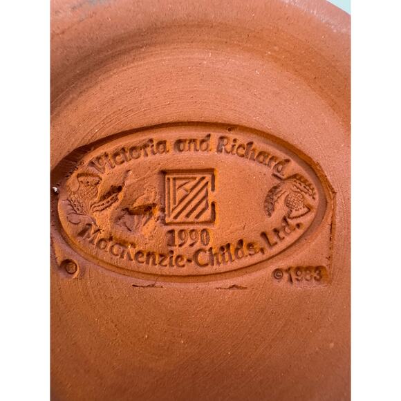 Mackenzie Childs Brittany Multicolored 8.5” Hand Crafted Boho Bowl - Picture 6 of 10